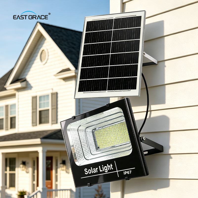 EAST GRACE 80W Solar LED Flood Light (EG-SFL01-80)